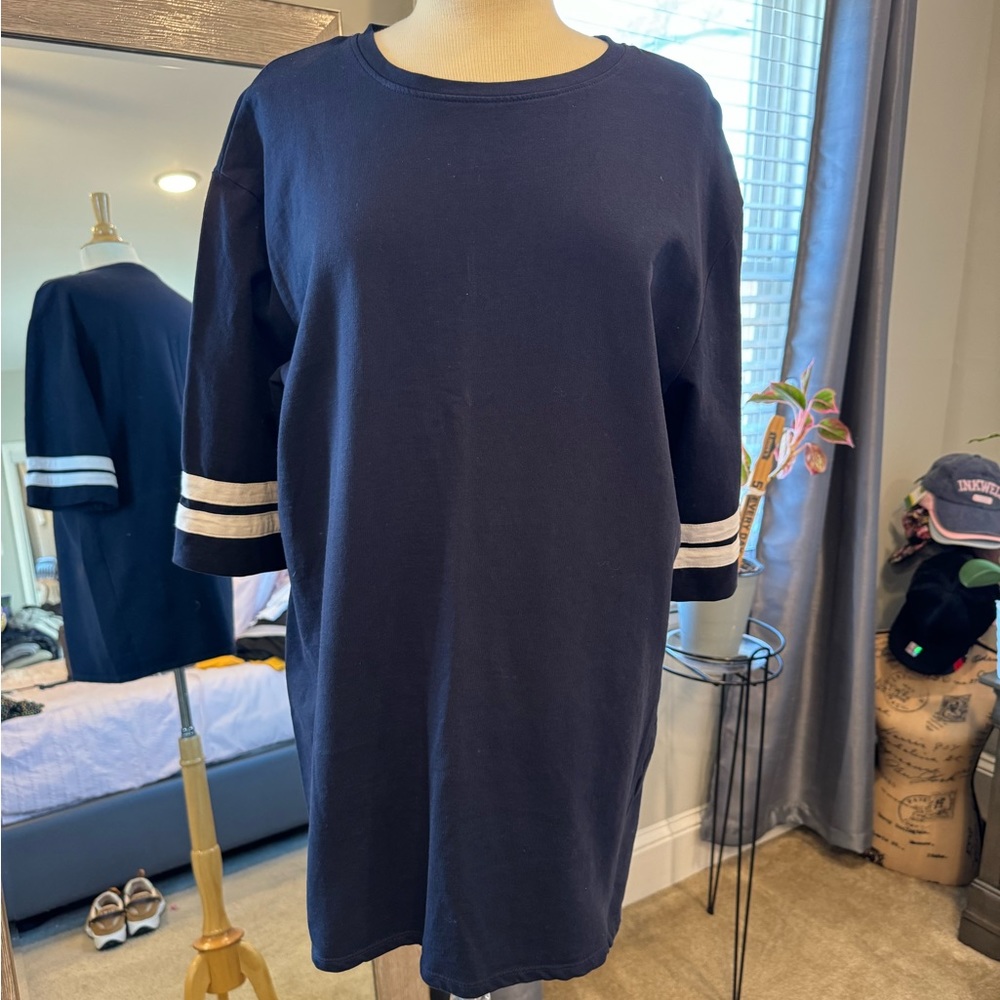 Zara oversized sweatshirt type dress